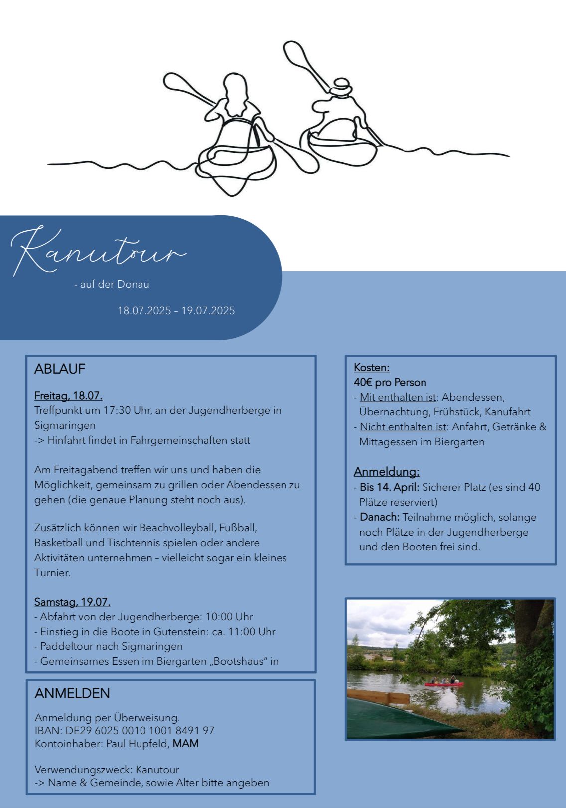 Kanutour Flyer